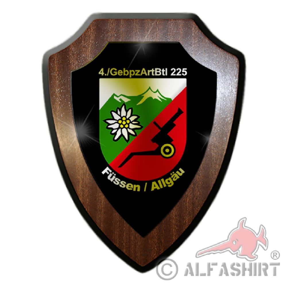 4KP package 225 mountain tank artillery crest Alps escutcheon # 19805