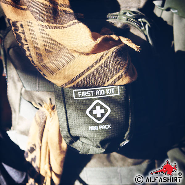 Tactical First Aid Pack Erste Hilfe Sanitäter Medic Verbandstasche oliv #16355