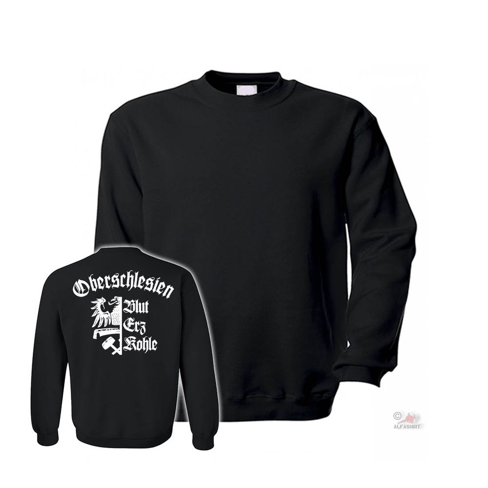 Sweater Upper Silesia Blood Ore Coal Silesia Silesians Heimat Zeche # 36589