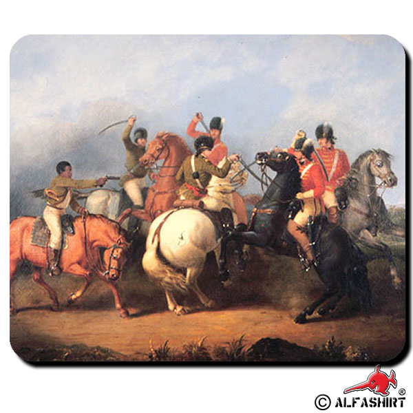 Schlacht von Cowpens Gemälde Amerikanischer Unabhängigkeitskrieg Mauspad #16153