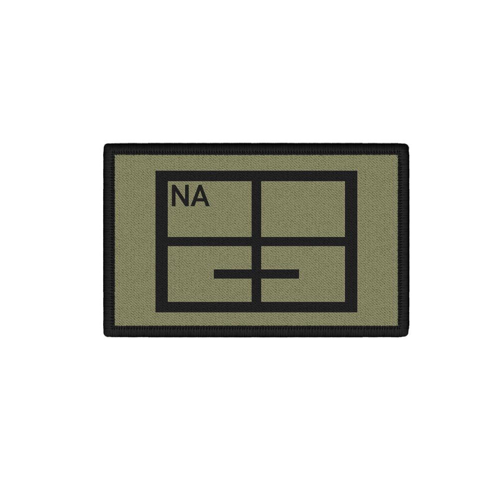 Patch Bw Notarzt NA Bundeswehr BWZK Krankenhaus Feldlazarett 7,5x4,5cm #35232