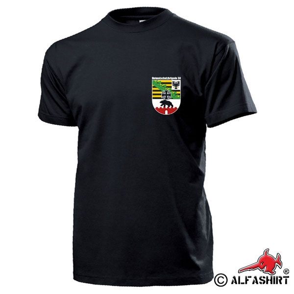 Heimatschutzbrigade 38 Verbandsabzeichen BW Reservist HschBrig T Shirt #17393