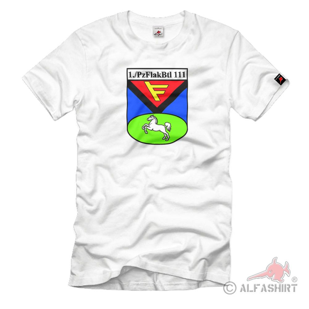 Panzerflugabwehrkanonenbataillon 1. Pzflakbtl 111 Einheit T Shirt #2902