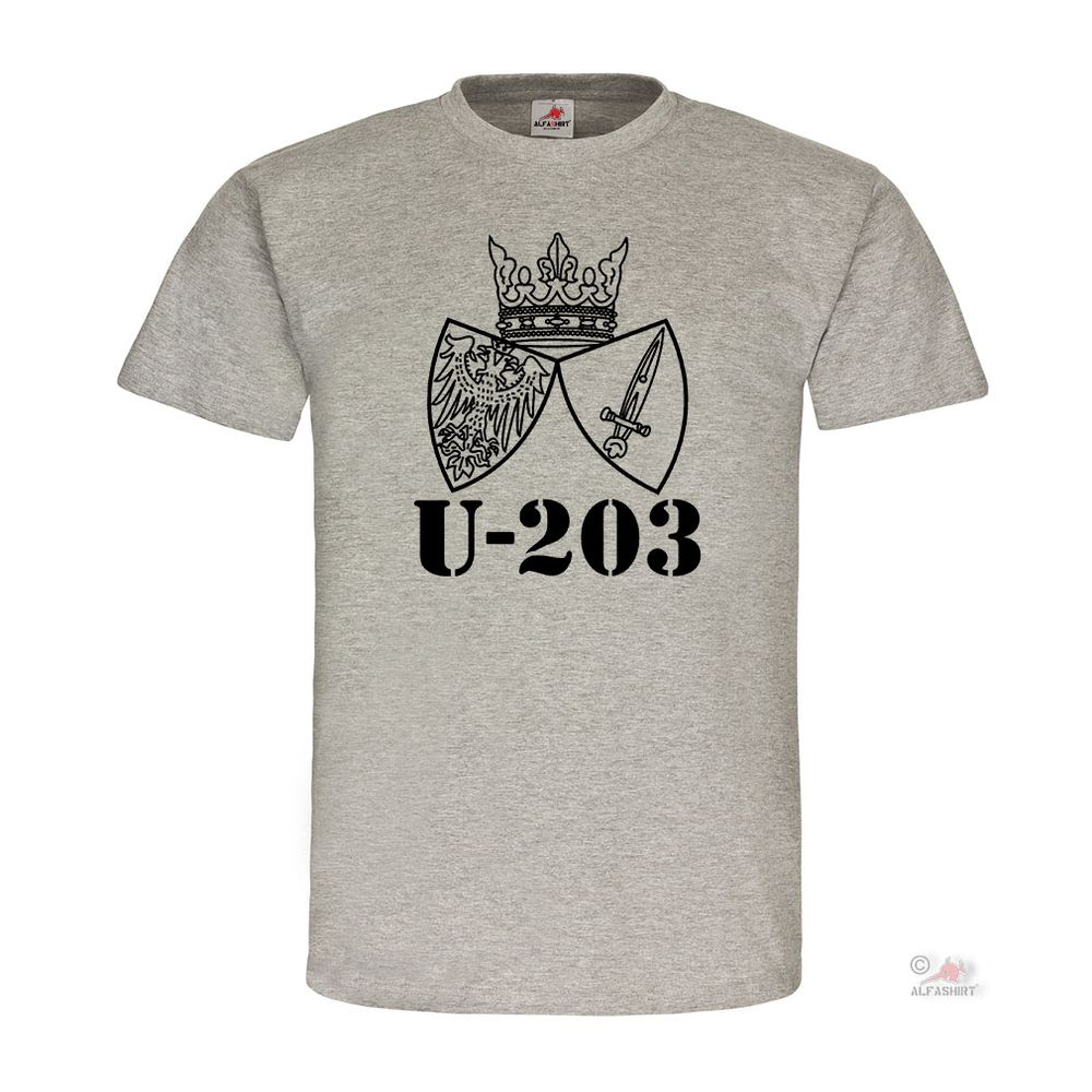 U203 U boat marine atlantic icon food tower coat of arms badge t-shirt # 20132
