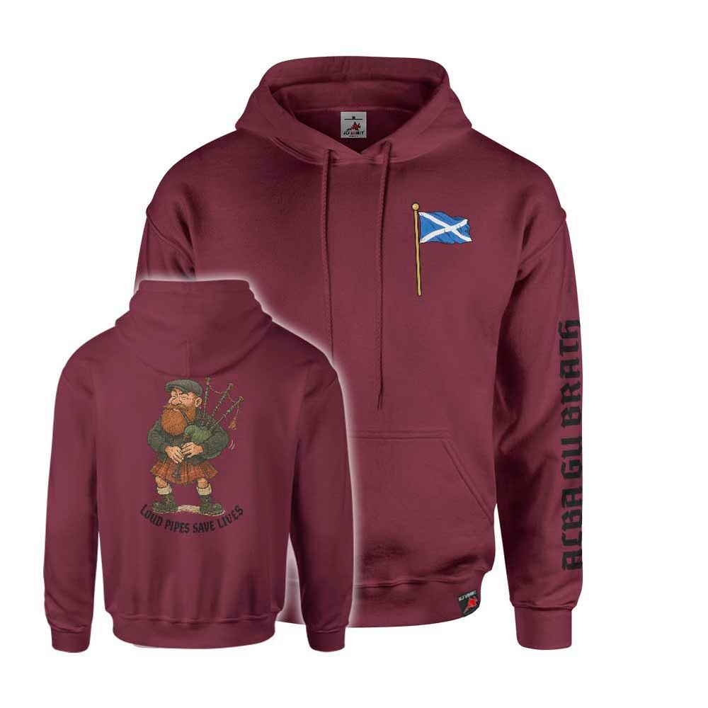Hoodie Schottland Bordeaux #K03673