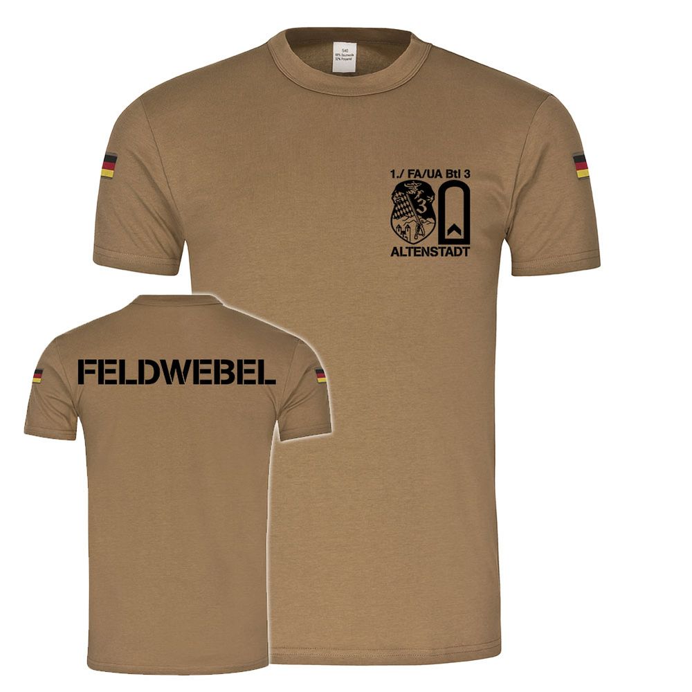 Bw Tropen Feldwebel 1Kp FA-UA Btl 3 FW Bundeswehr Dienstgrad #24813