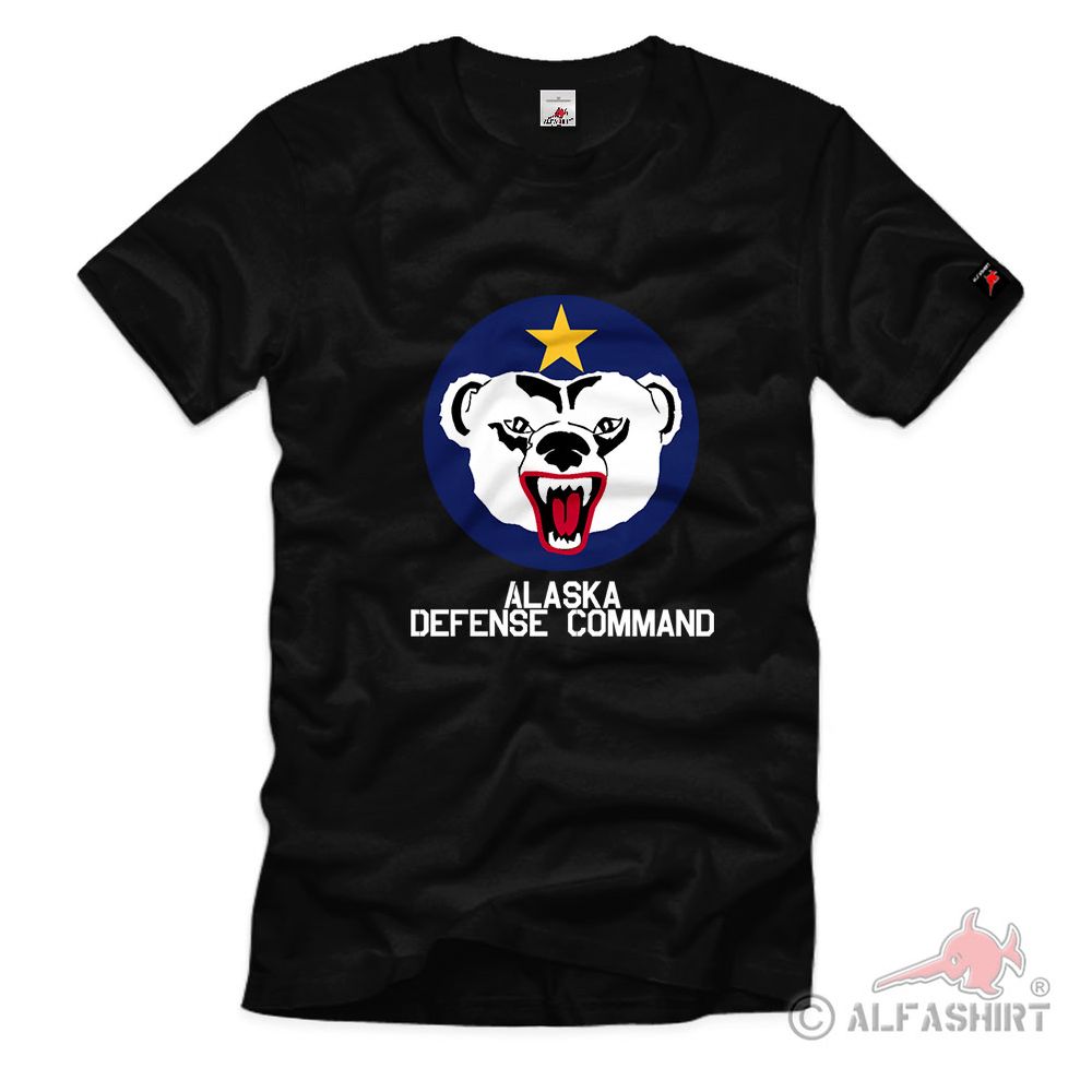Alaska Defense Command Einheit Militär Kommando Wk T Shirt #3078