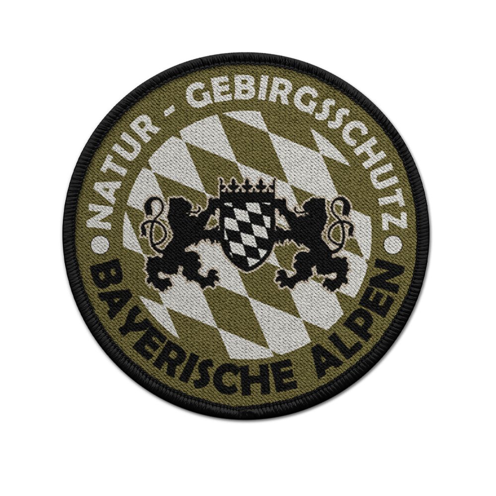 Patch  Flausch Natur Gebirgsschutz Bayern Bayrische Alpen Heimat #23058
