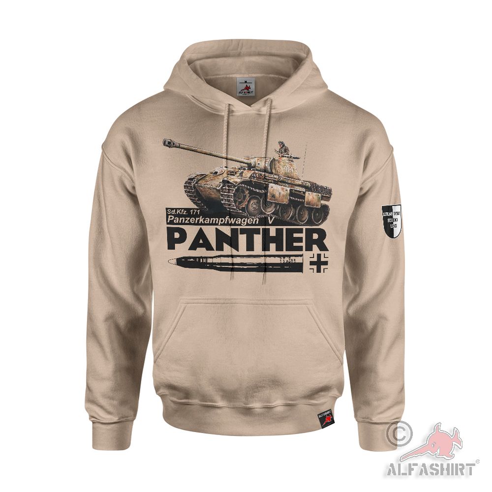 Lukas Wirp Hoodie Panther 424 Panzer Normandy Barkmann Bild WW2 #45939