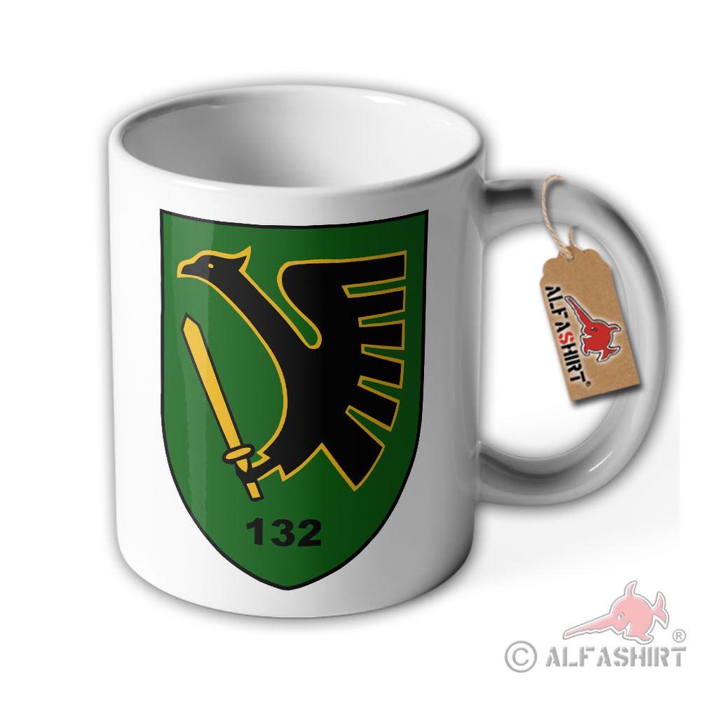 Tasse PzGrenBtl 132 Bundeswehr Tee Kaffee Panzer Grenadier Bataillon #36659