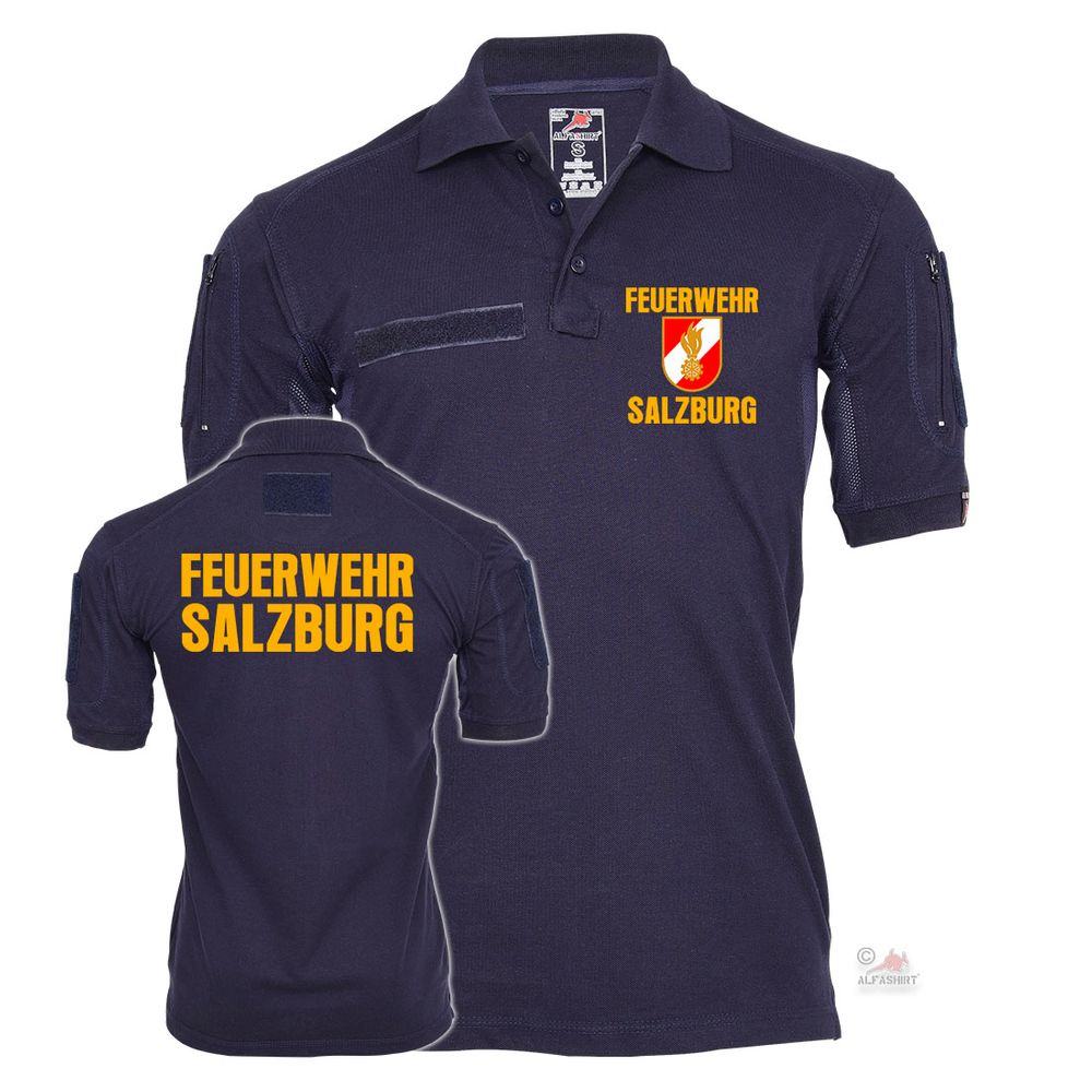 Tactical Polo Fire Brigade Salzburg Volunteer Fire Brigade Shirt#39013