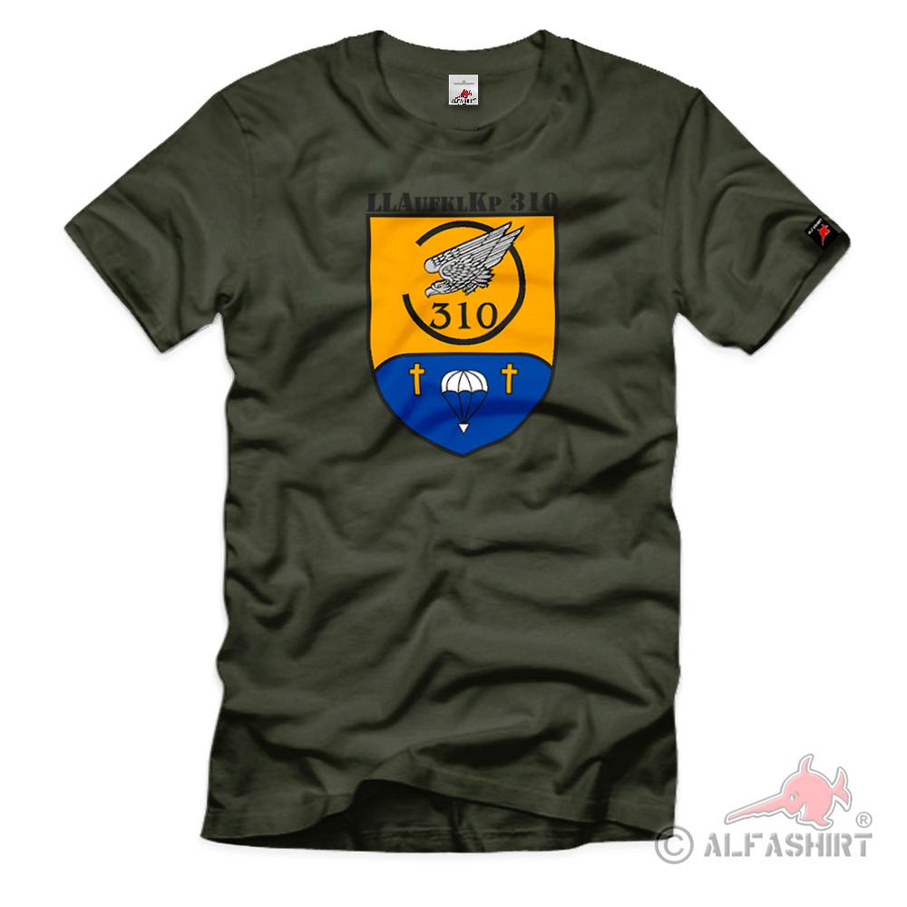 LLAufklKp310 Lüneburg Bundeswehr Luftlandeaufklärungskompanie T-Shirt #2709