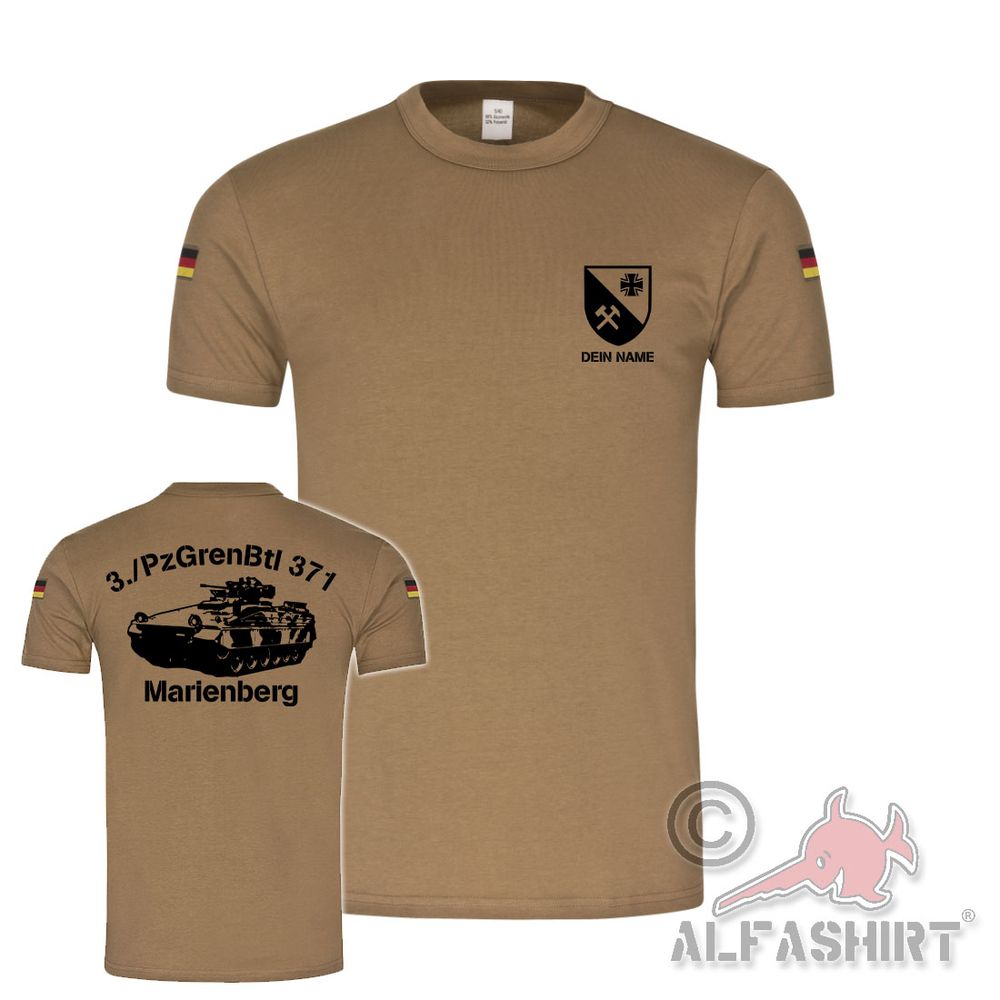 BW Tropen 3 Company PzGrenBtl Panzergrenadier Battalion 371 Marienberg #42778