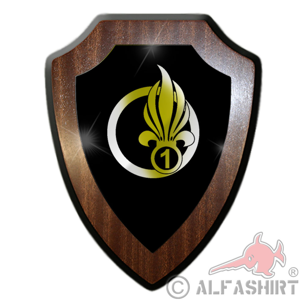 Wappenschild REC 1° 1er régiment étranger de cavalerie Fremdenlegion #27080
