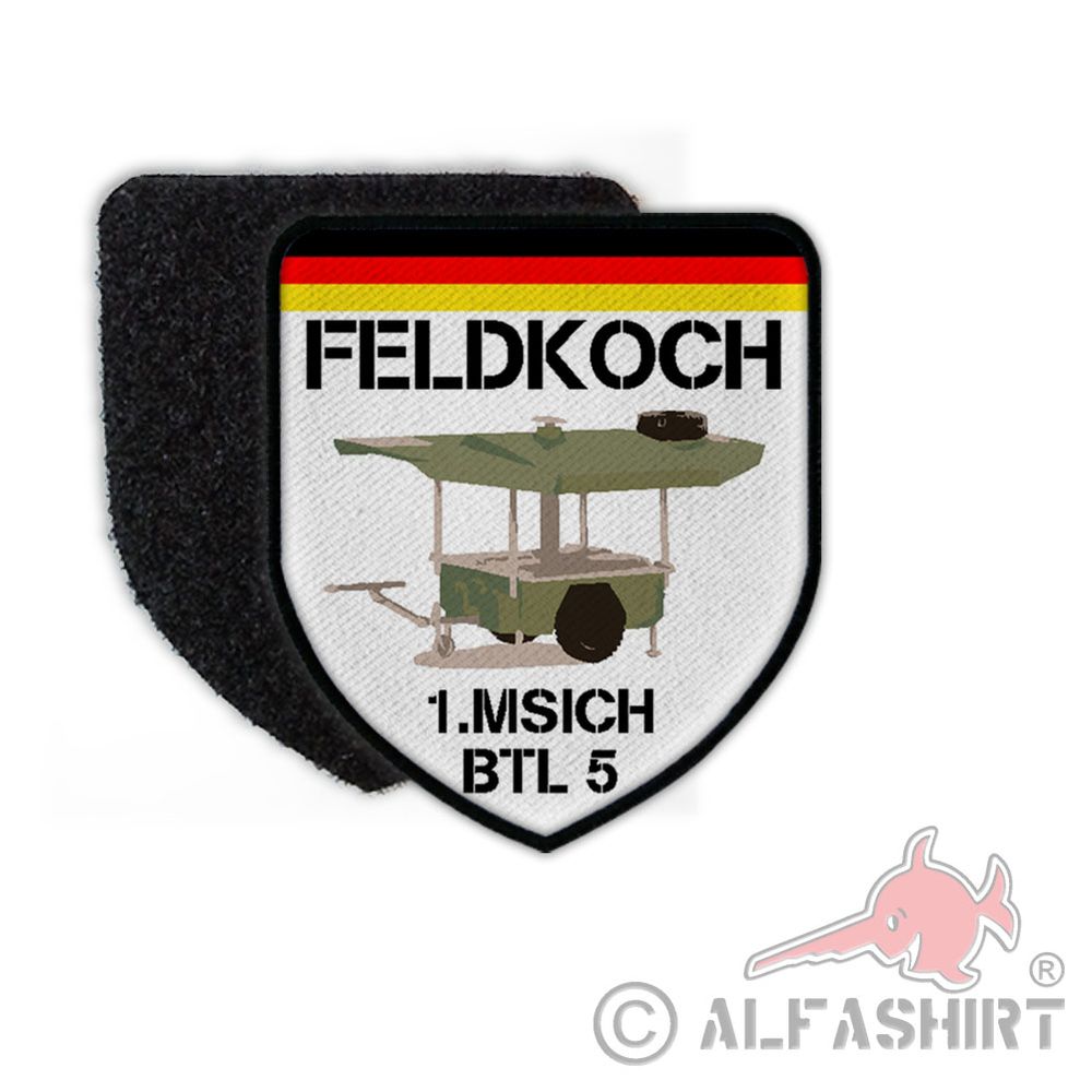 Patch Feldkoch 1 MSICH BTL 5 Bundeswehr Feldküche Bataillon #25667