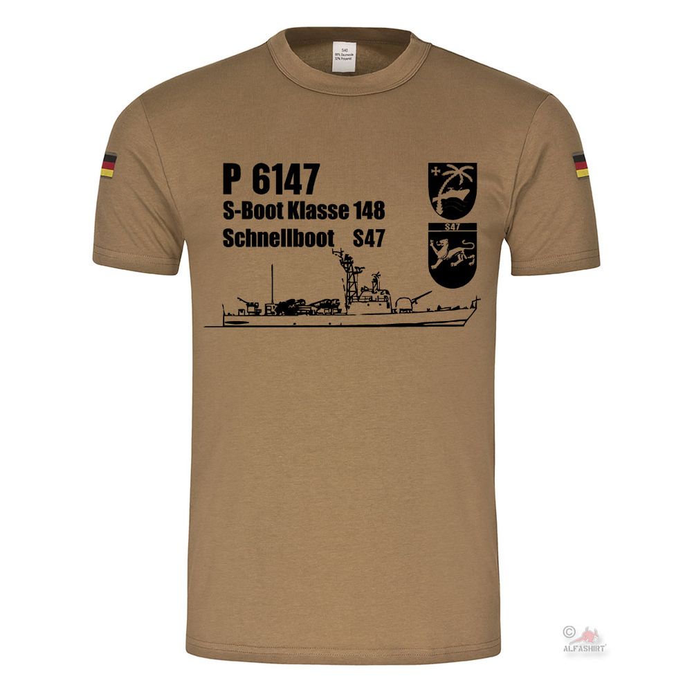 BW Tropic Speedboat S47 P6147 3 Squadron Flensburg Boat # 19425