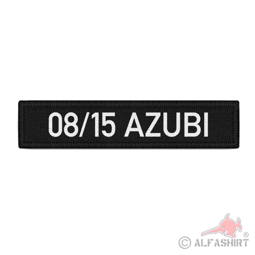 Patch 08-15 Azubi Auszubilderner Lehrling Polizei Job Arbeit Meme #40317