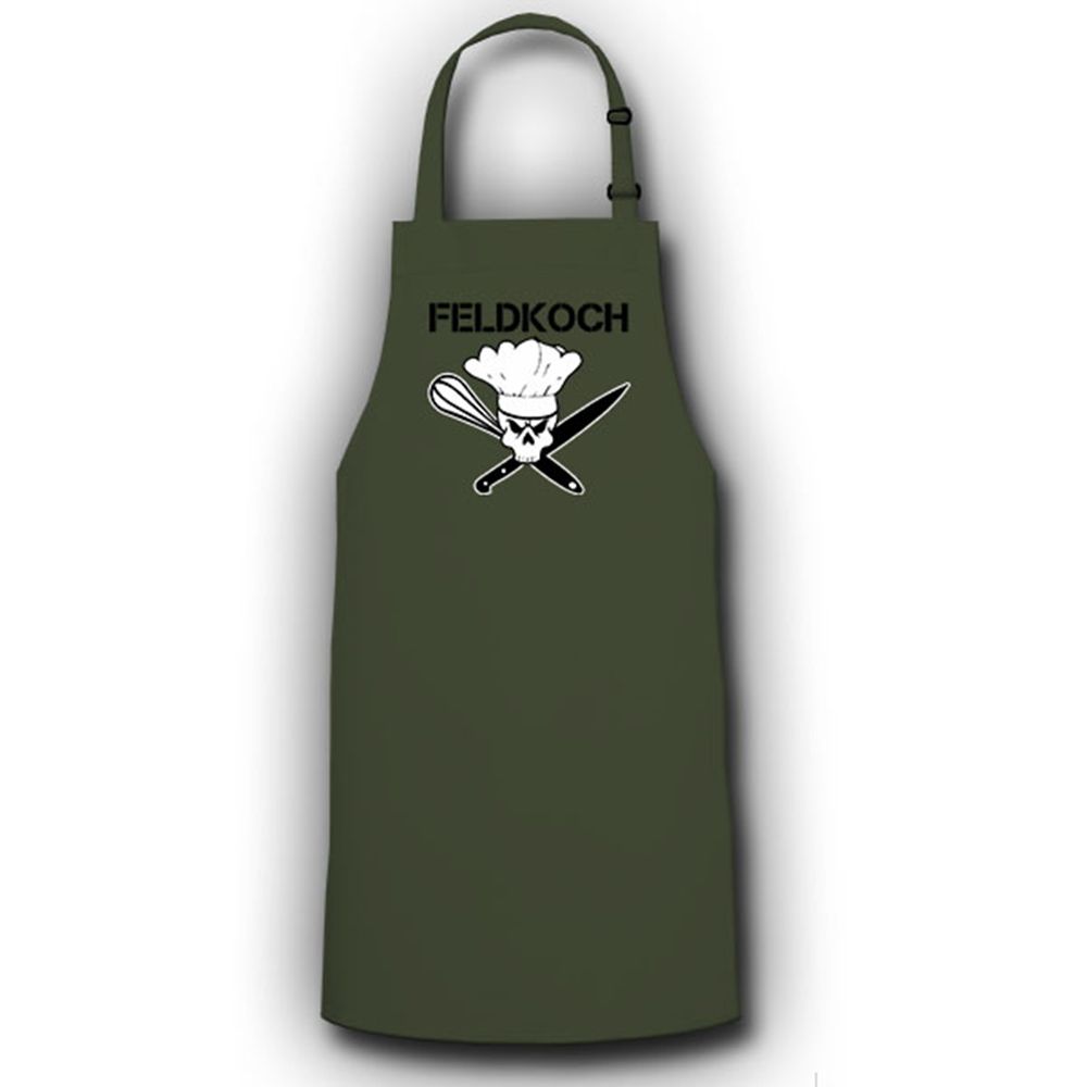 Feldkoch Bundeswehr Militär Marine - Kochschürze / Grillschürze #13152