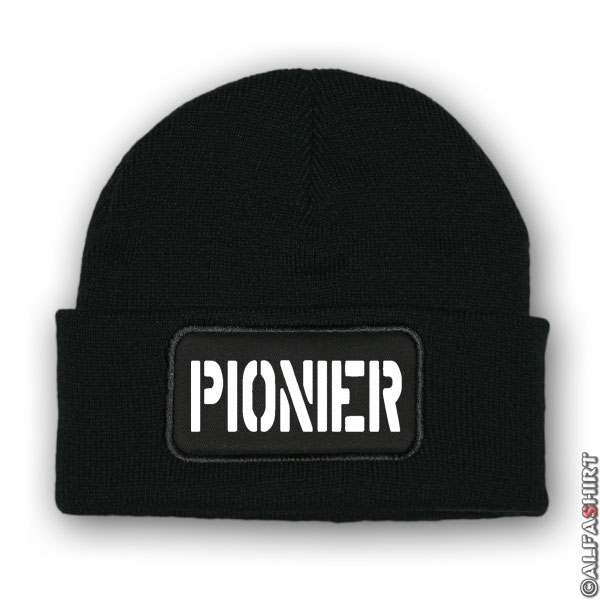 Mütze/Beenie - Pionier Bundeswehr Pioniertruppe Pio Elite Kommando Winter #7081