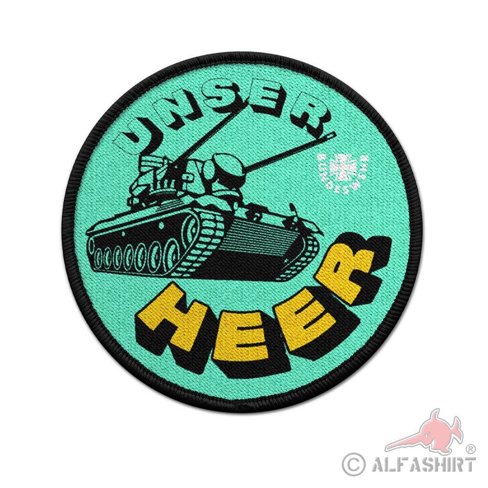 Patch Unser Heer Bundeswehr Gepard  Abzeichen #38528
