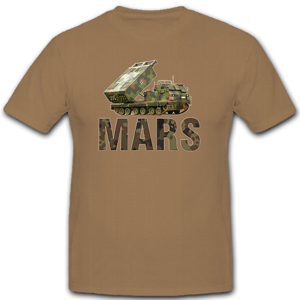 MARS Raketen Werfer Panzer Bundeswehr Deutschland Militär- T Shirt #8147