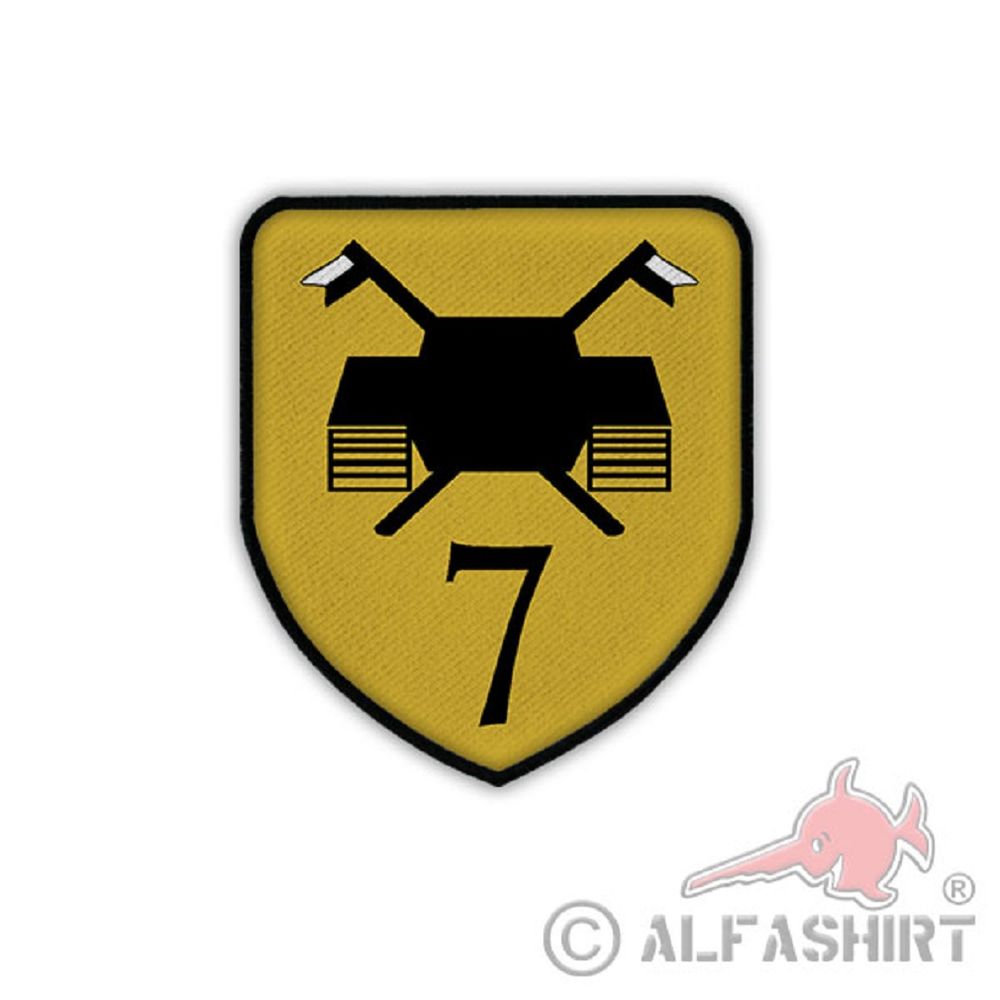 Patch / Aufnäher Panzeraufklärungsbataillon 7 PzAufklBtl BW Wappen #19732