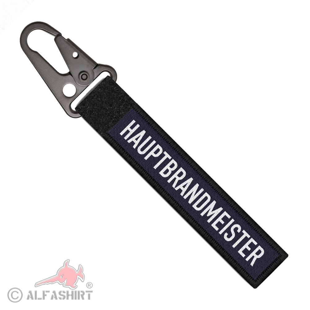 Tactical keychain main fire chief blue light professional fire brigade # 37887