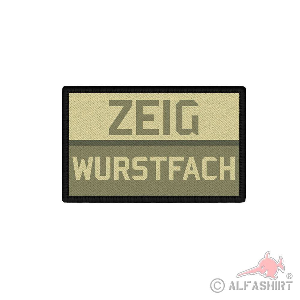 Patch 7.5x4.5cm ZEIG SAUSAGE FACH doll bonus hole patch #43218