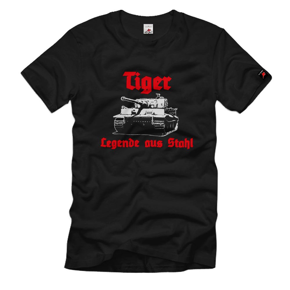 Tiger Legende aus Stahl Panzer Panzerkampfwagen VI Deutschland - T Shirt #13249