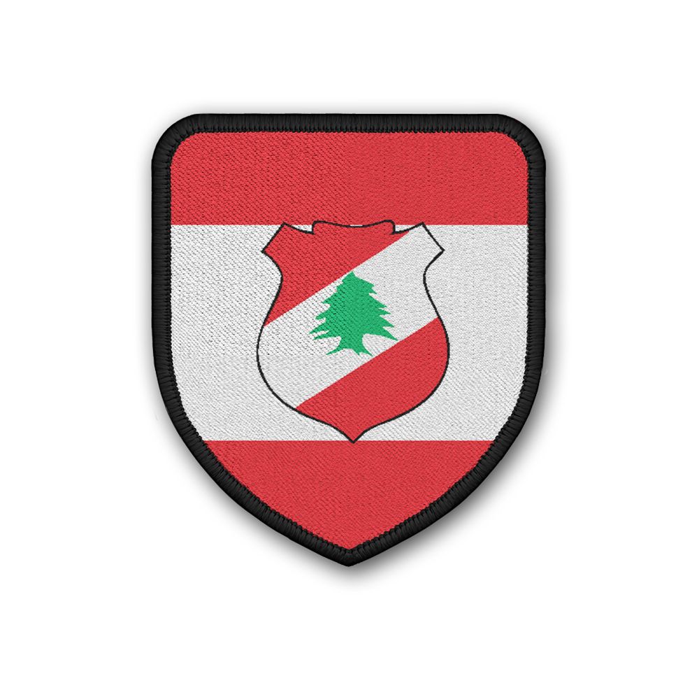 Patch Landespatch Libanon Beirut Aoun Saad Hairi Wappen Aufnäher Flagge#21944
