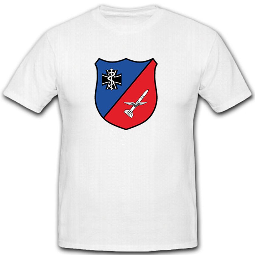 SanStff FlaRakGrp 24 - Bundeswehr Luftwaffe Crest Unit - T Shirt # 10443