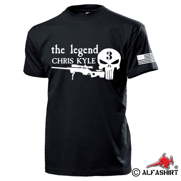the legendary American Sniper Best Sniper - T Shirt # 17019