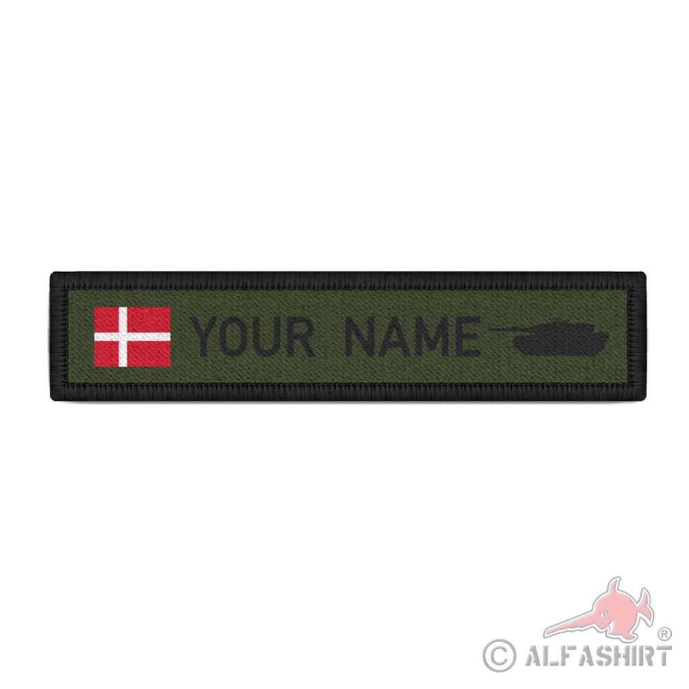Namenspatch personalisierbar Dänemark Flagge Flag Kongeriget Danmark #43192