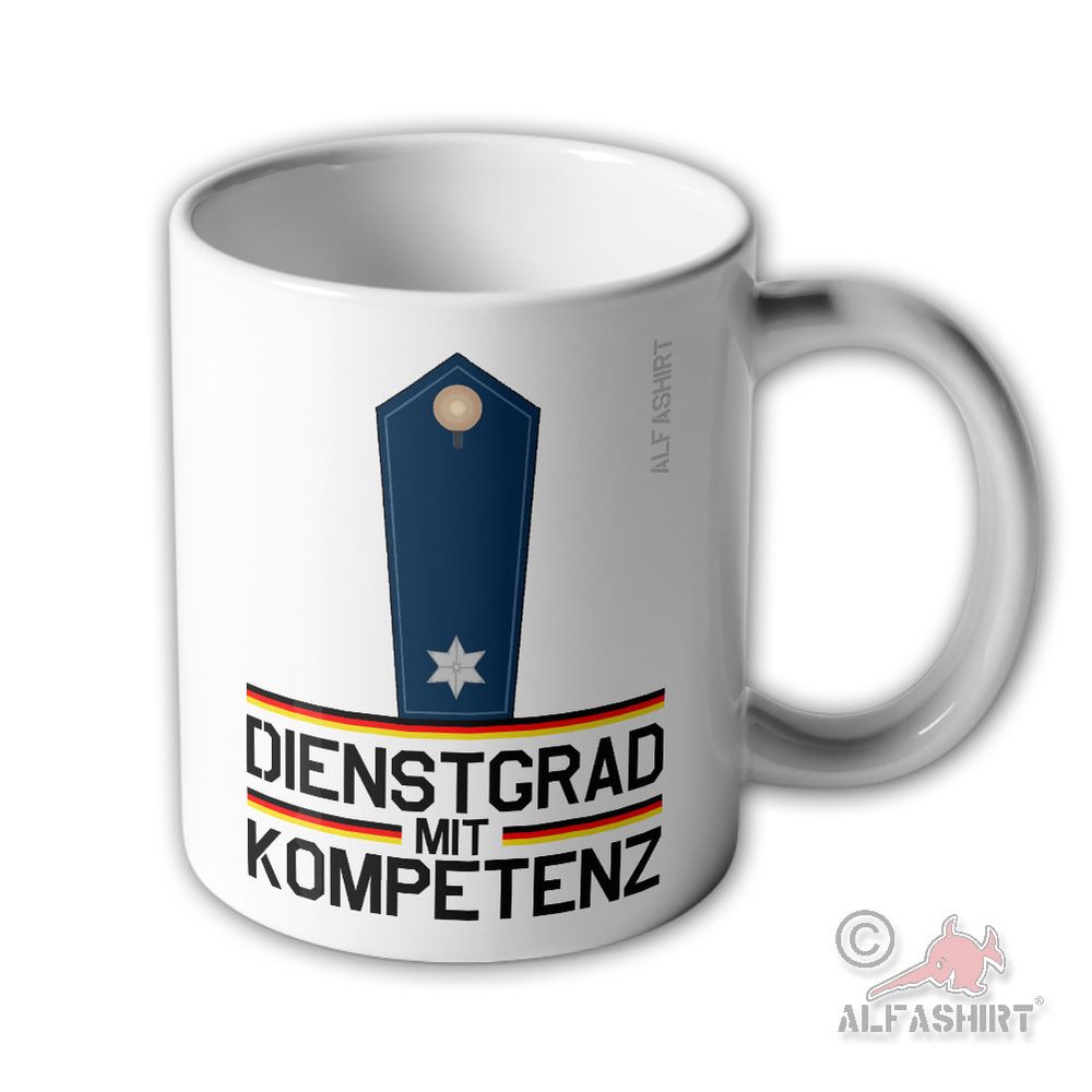 Cup Rank with Competence Police Commissioner PK Police Officer Policeman#45683