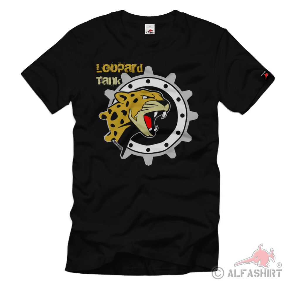 Leopard Tank Panzer 2 Zahnkranz Antriebs-Kranz-Rad Leo2 Alfashirt T-Shirt#34954