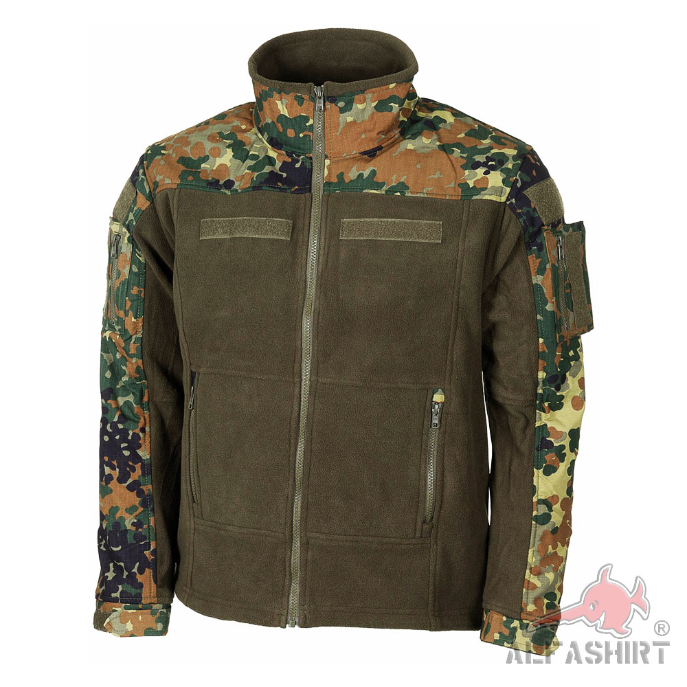 Flecktarn Combat Fleece Jacket Bundeswehr BW Soldier Reservist #40917