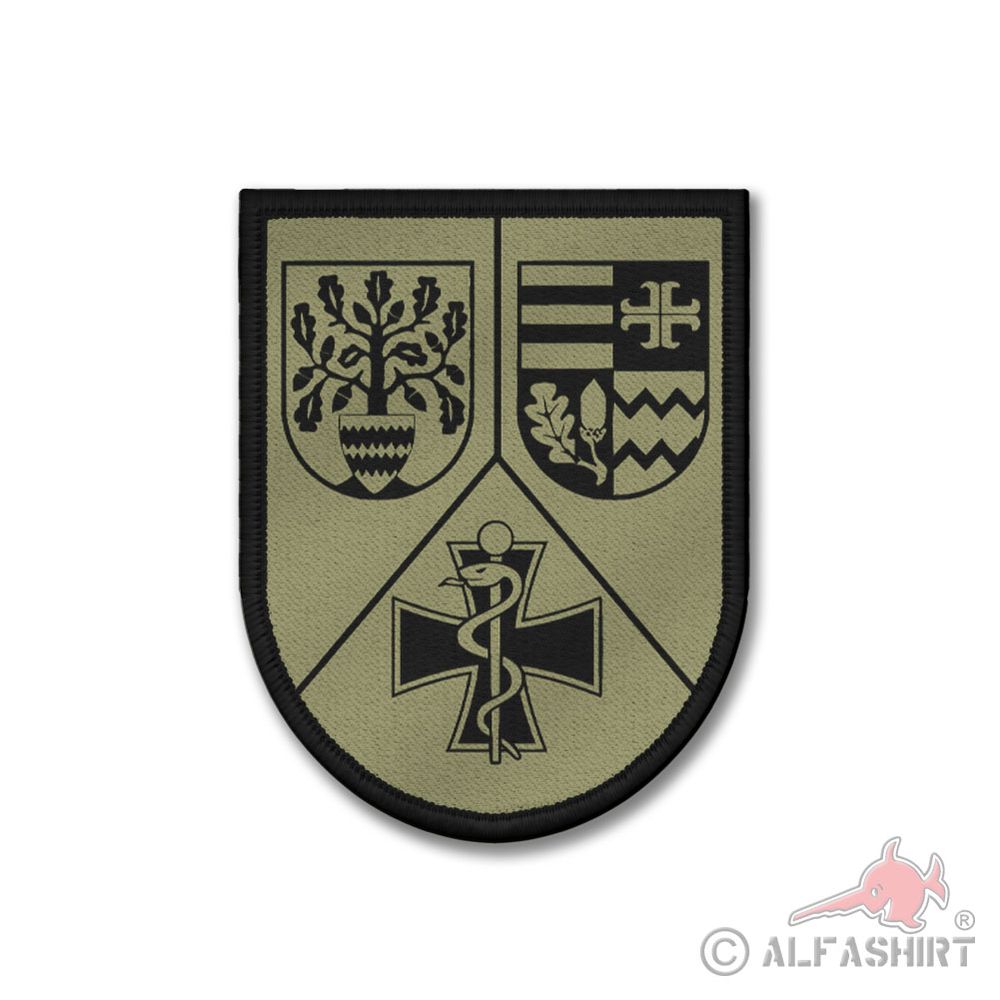 Patch Oliv Tarn BWK Bundeswehrkrankenhaus Westerstede Gesundheit  #42734