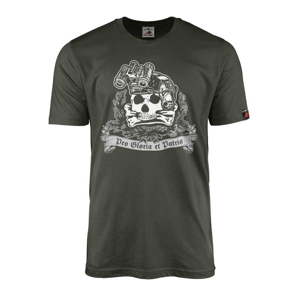 German HUSAR Operator Skull Totenkopf Prussia NSG Tactical Pro T-Shirt #44475