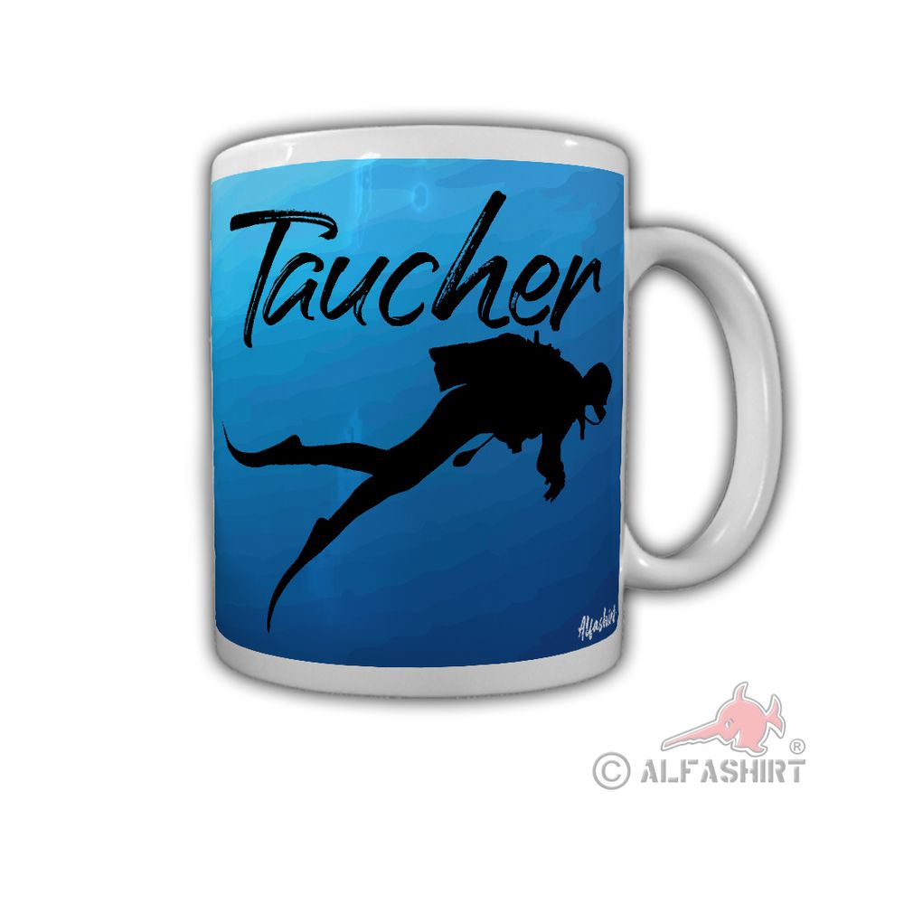 Tasse Taucher Driver Cup Sporttaucher Schnorcheln Schwimmen Extremsport #32125