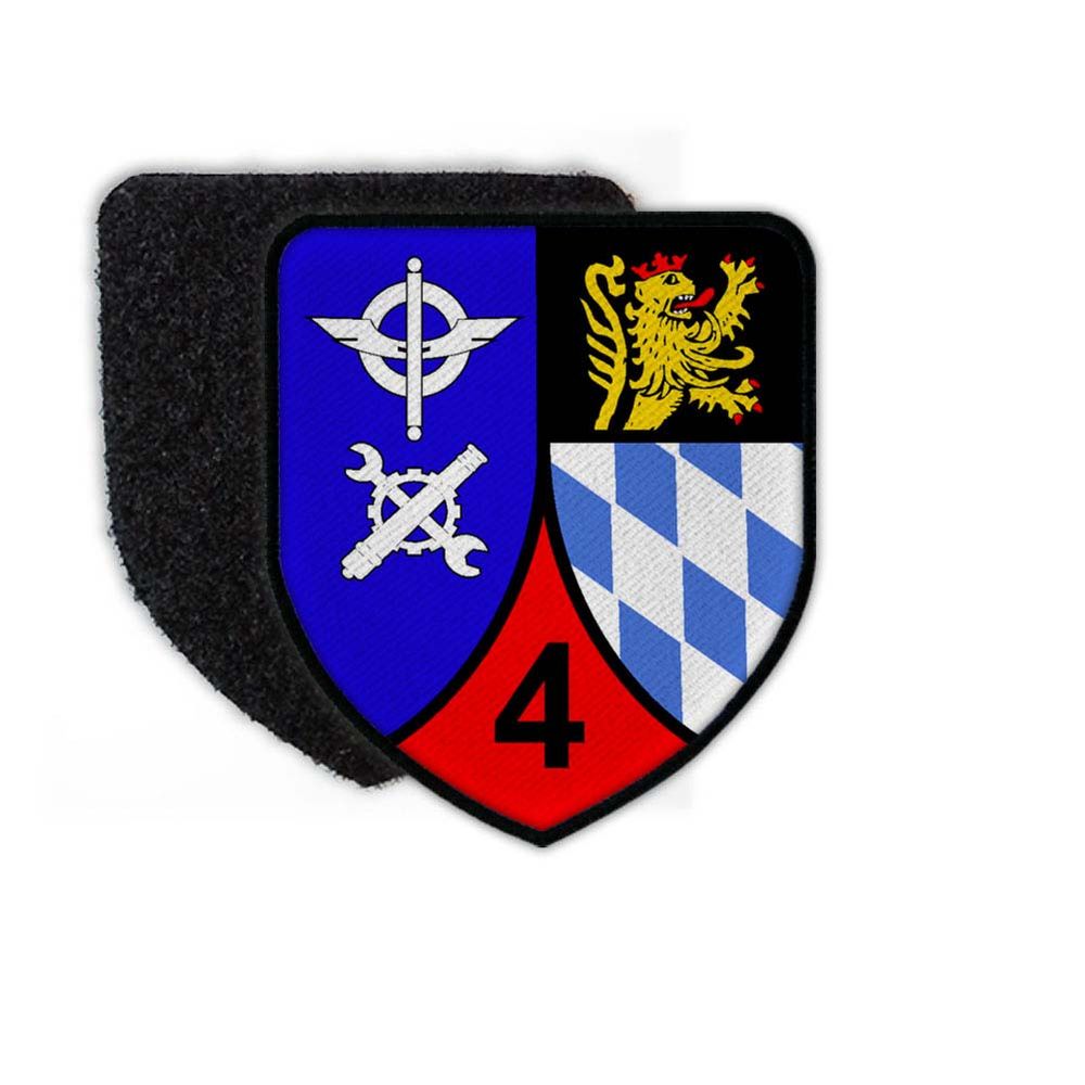 Patch Versorgungsbataillon 4 VersBtl BW Roding Aufnäher  BW Abzeichen#24750