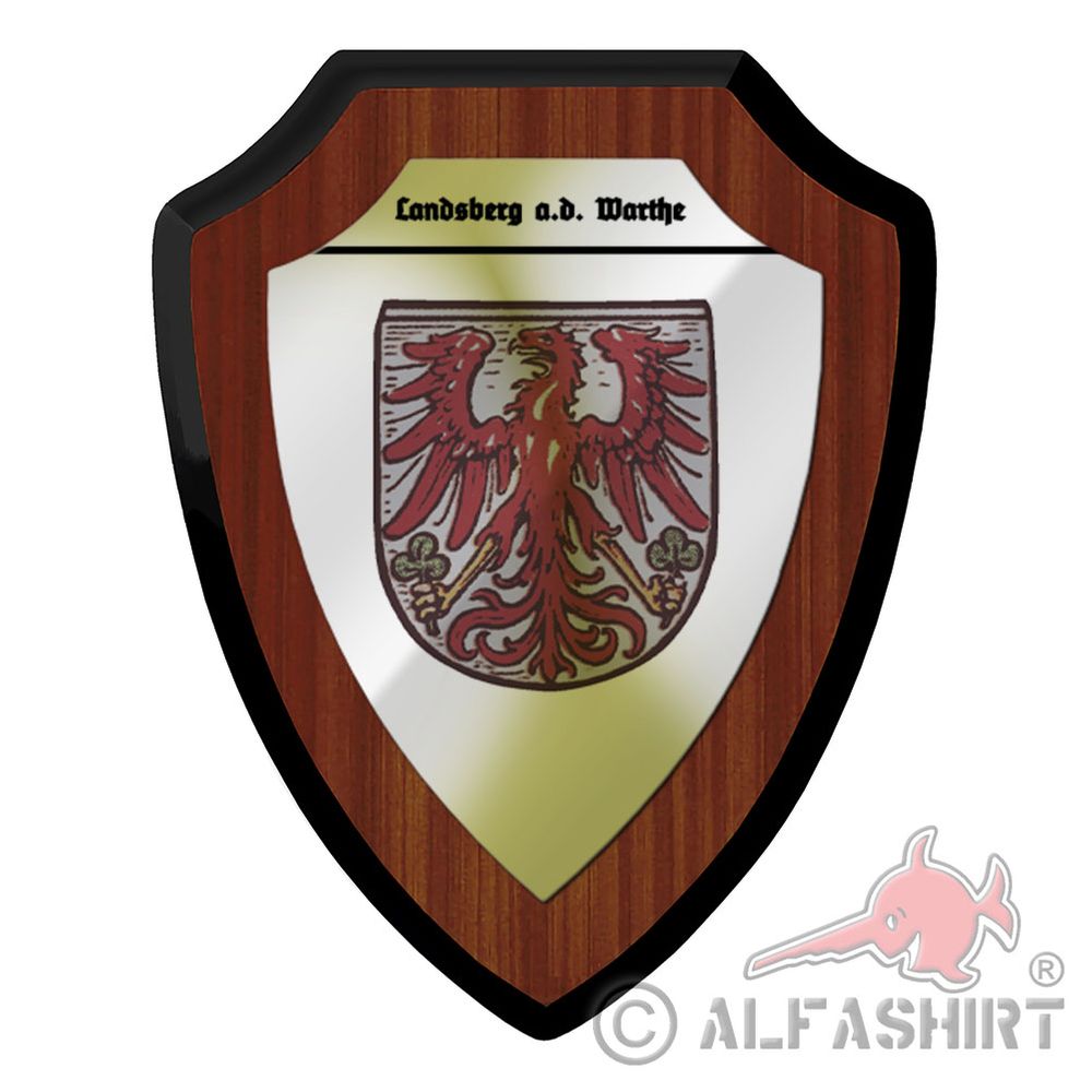 Wappenschild Landsberg an der Warthe Gorzów Wielkopolski Woiwodschaft #42188