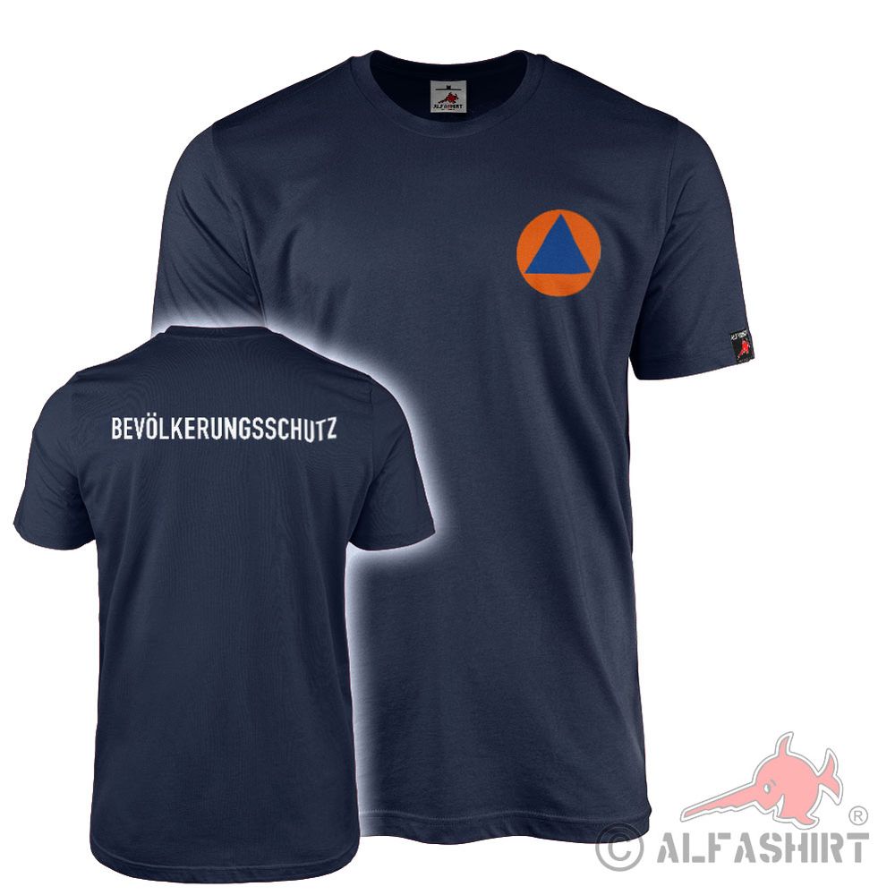 T-Shirt KatS Civil Protection Measure Help Protection Danger Prevention #42640
