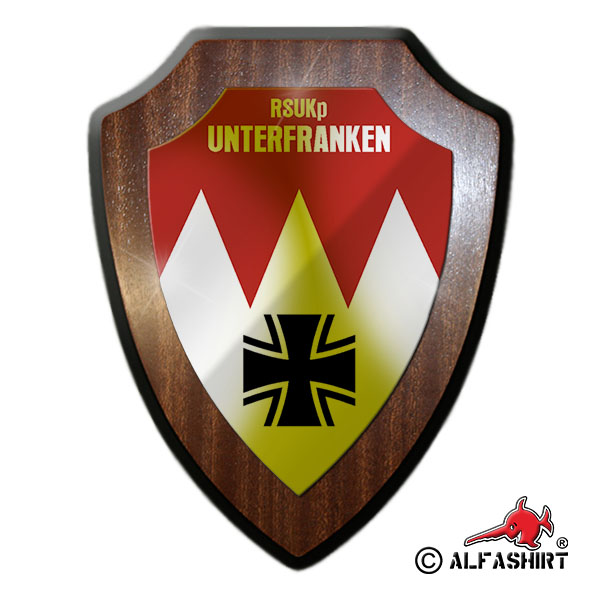 RSUKp Lower Franconia Company Bundeswehr Reservisten Regional Wall Sign # 17103