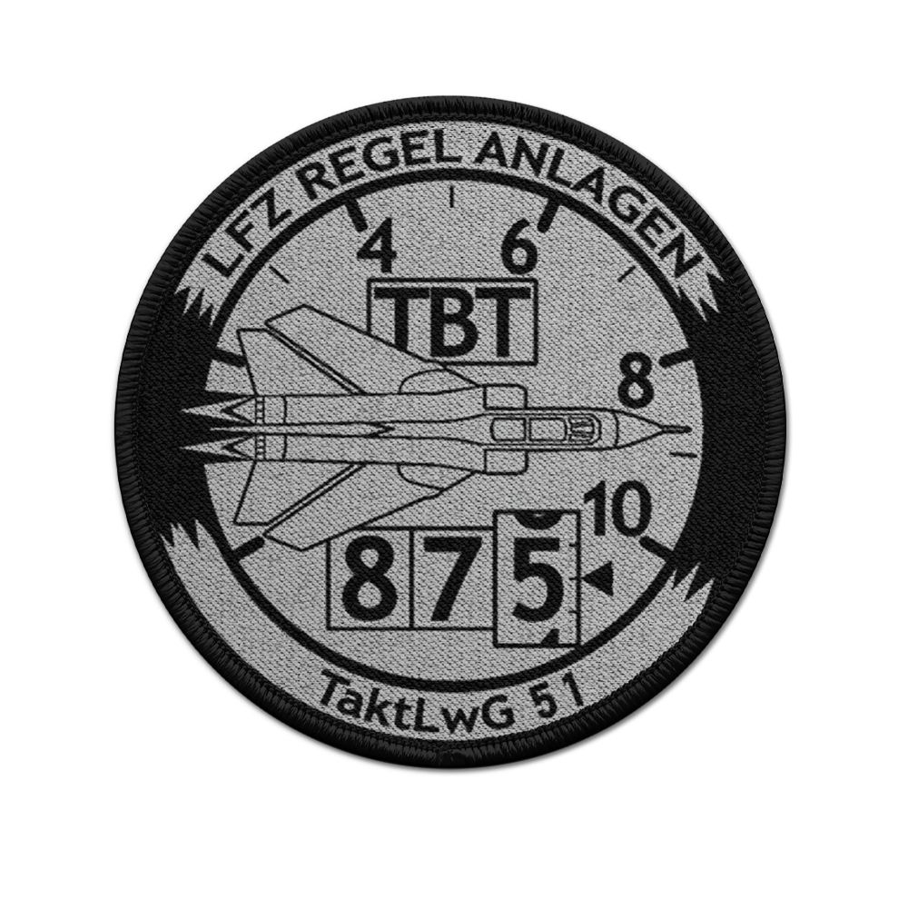 Patch  Flausch LFZ Regel Anlagen TaktLwG 51 Luftwaffengeschwader #22355