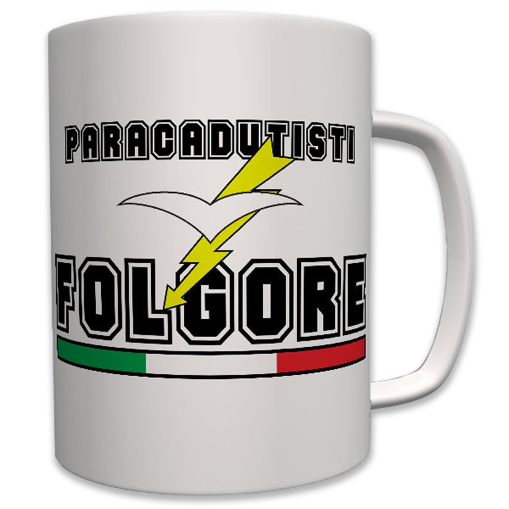 Paracadutisti Folgore-Italien Italia Fallschirmjäger Militär - Tasse #7621