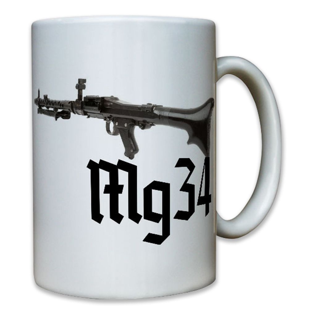 Mg34 Wh Maschinengewehr Dauerfeuer Einzelfeuer Sammler Wk - Tasse #8062
