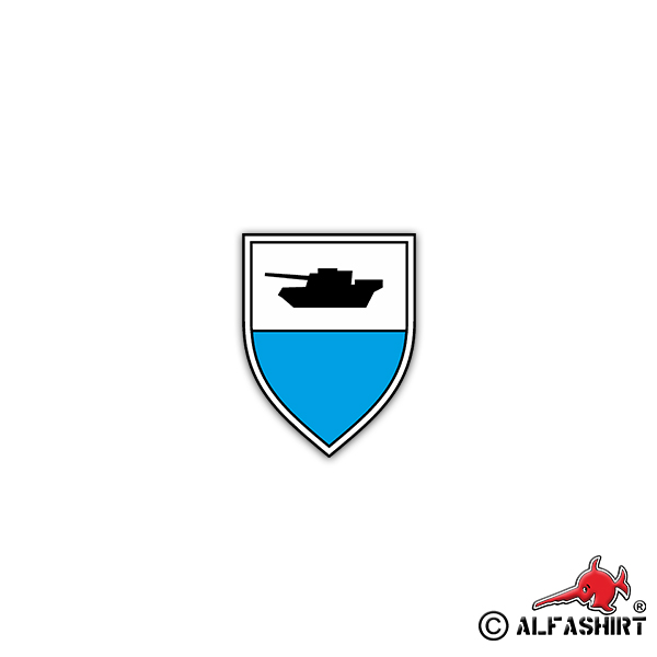 Sticker PzBtl 3 Tank Battalion BW Army Military Tank 5x7cm # A2233