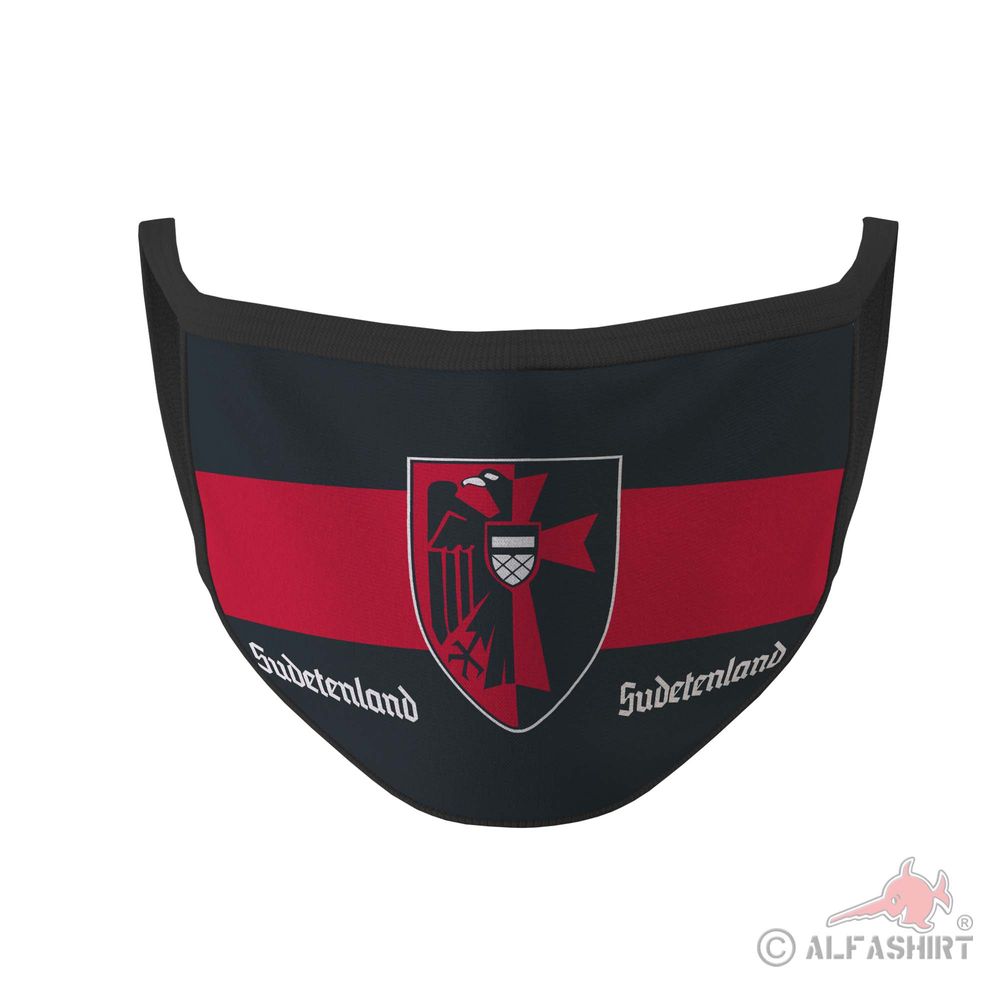 Mundmaske Sudetenland Tschechien Deutschböhmen Deutschmährer Nasen #35600