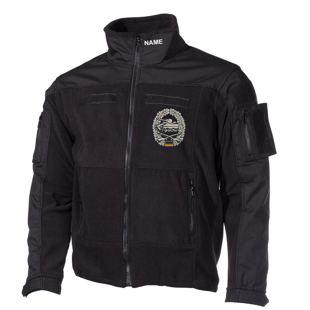Combat Fleecjacke GESTICKT Panzergrenadier PzGren-Btl Grenadier Barett #30562