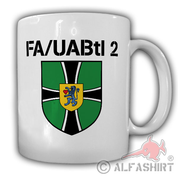 Feldwebel Unteroffizieranwärterbataillon 2 FA-UABtl 2 Ausbildung - Tasse #18433